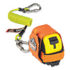 ergodyne® Squids 3770 Belt Clip Tape Measure Holder, Large, 3.62 x 7.25 x 2.5, Polyester, Orange Hand Tool Organizers - Office Ready