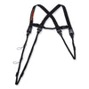 ergodyne® Squids 3132 Barcode Scanner Lanyard Harness, Large: 20" Arm Strap, 43" Long Lanyard Strap, Black Tool Lanyards - Office Ready
