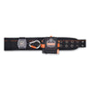 ergodyne® Squids 3002 Retractable Lanyard with Carabiner + Belt-Loop Anchor, 2 lb Max Working Capacity, 6" to 48" Long, Gray Tool Lanyards - Office Ready