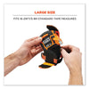 ergodyne® Squids 3770 Belt Clip Tape Measure Holder, Large, 3.62 x 7.25 x 2.5, Polyester, Orange Hand Tool Organizers - Office Ready