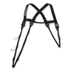 ergodyne® Squids 3132 Barcode Scanner Lanyard Harness, Small: 13" Arm Strap, 32" Long Lanyard Strap, Black Tool Lanyards - Office Ready