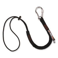 ergodyne® Squids 3105 Tool Lanyard with Aluminum Carabiner + Cinch-Loop, 15 lb Max Working Capacity, 32