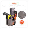 ergodyne® Squids® 5541 Handheld Barcode Scanner Holster with Belt Clip, Large, 2 Compartments, 2.75 x 3.5 x 8, Polyester,Gray Hand Tool Organizer Holsters - Office Ready