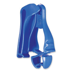 ergodyne® Squids® 3405 Belt Clip Glove Clip Holder, 1 x 1 x 6, Acetal Copolymer, Blue