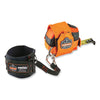ergodyne® Squids 3770 Belt Clip Tape Measure Holder, Large, 3.62 x 7.25 x 2.5, Polyester, Orange Hand Tool Organizers - Office Ready