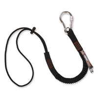 ergodyne® Squids 3105 Tool Lanyard with Aluminum Carabiner + Cinch-Loop, 15 lb Max Working Capacity, 32