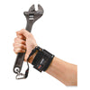 ergodyne® Squids 3114 Pull-On Wrist Lanyard with Stainless Steel Carabiner, 3lb Max Working Capacity, 7.5" Long, Black Tool Lanyards - Office Ready