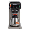 BUNN® CWTF15-TC 12-Cup Automatic Thermal Coffee Brewer, Gray/Stainless Steel Commercial Drip Coffee Brewers - Office Ready