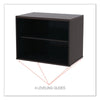 Alera® Alera® Open Office Desk Series Low-Storage Cabinet Credenza, Woodgrain Laminate, 29.5" x 19.13" x 22.78", Espresso Cabinet Credenzas - Office Ready