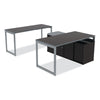 Alera® Alera® Open Office Desk Series Low-Storage Cabinet Credenza, Woodgrain Laminate, 29.5" x 19.13" x 22.78", Espresso Cabinet Credenzas - Office Ready