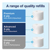 Tork® Elevation® Coreless High Capacity Bath Tissue Dispenser, 14.17 x 5.08 x 8.23, Black High Capacity Roll Toilet Paper Dispensers - Office Ready