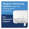 Tork® Elevation® Coreless High Capacity Bath Tissue Dispenser, 14.17 x 5.08 x 8.23, Black High Capacity Roll Toilet Paper Dispensers - Office Ready
