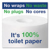 Tork® Elevation® Coreless High Capacity Bath Tissue Dispenser, 14.17 x 5.08 x 8.23, Black High Capacity Roll Toilet Paper Dispensers - Office Ready