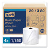 Tork® Hardwound Roll Towel, 1-Ply, 7.68" x 1,150 ft, White, 4 Rolls/Carton Hardwound Paper Towel Rolls - Office Ready