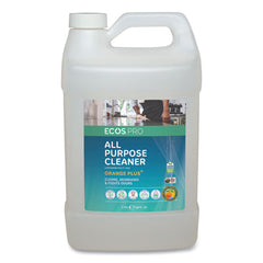 ECOS® PRO Orange Plus All-Purpose Cleaner and Degreaser, Citrus Scent, 1 gal Bottle