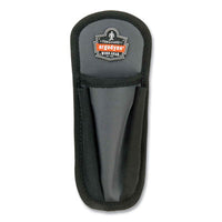ergodyne® Arsenal 5567 Utility Knife Holder, 1.5 x 2.5 x 8.5, Polyester, Gray Hand Tool Organizer Holsters - Office Ready