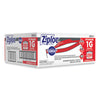 Ziploc® Double Zipper Storage Bags, Triple System Seal, Gallon, 10.56" x 10.75", Clear, 250/Box Consumer Slider/Zip Food-Storage Bags - Office Ready