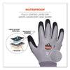 ergodyne® ProFlex 7501 Coated Waterproof Winter Gloves, Gray, 2X-Large, Pair Work Gloves, Coated - Office Ready