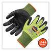 ergodyne® ProFlex 7022-CASE ANSI A2 Coated CR Gloves DSX, Lime, X-Large, 144 Pairs/Carton Work Gloves, Coated - Office Ready