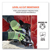 ergodyne® ProFlex 7022-CASE ANSI A2 Coated CR Gloves DSX, Lime, Medium, 144 Pairs/Carton Work Gloves, Coated - Office Ready