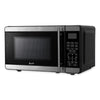 Avanti 0.7 Cubic Foot Microwave Oven, 700 Watts, Black/Stainless Steel Microwave Ovens - Office Ready