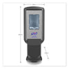 PURELL® CS4 Hand Sanitizer Dispenser, 1,200 mL, 4.88 x 8.19 x 11.38, Graphite Manual Hand Cleaner Dispensers - Office Ready