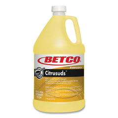 Betco® Symplicty™ Citrusuds Manual Dishwashing Detergent, Lemon Scent, 1 gal Bottle, 4/Carton