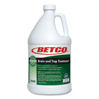 Betco® BioActive Solutions™ Drain and Trap Treatment, Ocean Scent, 1 gal Bottle, 4/Carton Drain Cleaners - Office Ready