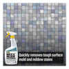 CLR PRO® Mold & Mildew Stain Remover, 32 oz Spray Bottle, 6/Carton Tub/Tile/Shower/Grout Cleaners - Office Ready