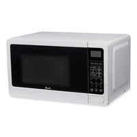 Avanti 0.7 Cu Ft Microwave Oven, 700 Watts, White Microwave Ovens - Office Ready
