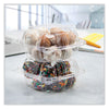 Dart® ClearSeal Hinged-Lid Plastic Containers, 5.86 x 3.11, Clear, Plastic, 500/Carton Takeout Food Containers - Office Ready