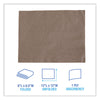 Boardwalk® 1/4-Fold Lunch Napkins, 1-Ply, 13 x 10, Kraft, 500/Pack, 12 Packs/Carton Luncheon Napkins - Office Ready