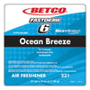 Betco® BestScent™ Ocean Breeze Deodorizer, Ocean Breeze Scent, 67.6 oz FastDraw Bottle, 4/Carton Liquid Concentrate Air Fresheners/Odor Eliminators - Office Ready