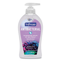 Softsoap® Antibacterial Hand Soap, White Tea and Berry Fusion Scent, 11.25 oz, 6/Carton Liquid Soap - Office Ready