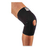ergodyne® ProFlex 615 Open Patella Anterior Pad Knee Sleeve, Large, Black Knee Pads - Office Ready