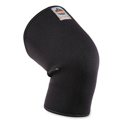 ergodyne® ProFlex 600 Neoprene Single Layer Knee Sleeve, Large, Black