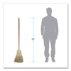 Boardwalk® Corn/Fiber Brooms, Corn/Synthetic Fiber Bristles, 60" Overall Length, Gray/Natural, 6/Carton Traditional Corn/Synthetic Brooms - Office Ready
