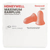 Howard Leight® by Honeywell MAXIMUM Single-Use Earplugs, Corded, 33NRR, Coral, 100 Pairs Single-Use Ear Plugs - Office Ready