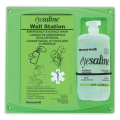 Honeywell Fendall Single Eye Wash Wall Station, 32 oz,  8/Carton