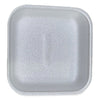 GEN Meat Trays, #1, 5.38 x 5.38 x 1.07, White, Foam, 500/Carton Butcher Food Containers - Office Ready