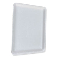 GEN Meat Trays, #9P, 12.25 x 9.25 x 0.62, White, Foam, 200/Carton Butcher Food Containers - Office Ready