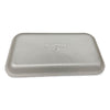 GEN Meat Trays, #17S, 8.5 x 4.69 x 0.64, White, Foam, 500/Carton Butcher Food Containers - Office Ready