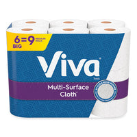 Viva® Multi-Surface Cloth Choose-A-Sheet Kitchen Roll Paper Towels, 11 x 5.9, White, 83/Roll, 6 Rolls/Pack, 4 Packs/Carton Perforated Paper Towel Rolls - Office Ready