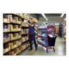 Rubbermaid® Commercial Palletote Box, 19 gal, 23.5" x 19.5" x 10", Gray Covered Boxes & Bins - Office Ready