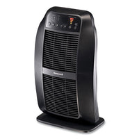 Honeywell Heat Genius Ceramic Portable Heater, 1,575 W, 5.6 x 10.2 x 17.3, Black Ceramic Convection Heaters - Office Ready