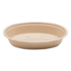 World Centric® Fiber Bowls, Burrito Bowl, 18 oz, 8 x 5.3 x 1.6, Natural, Paper, 400/Carton