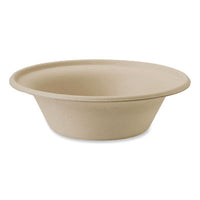 World Centric® Fiber Bowls, 11.5 oz, 6 x 6 x 1.7, Natural, Paper, 1,000/Carton Takeout Food Containers - Office Ready