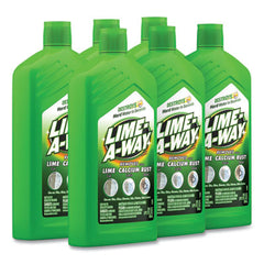 LIME-A-WAY® Lime, Calcium & Rust Remover, Calcium and Rust Remover, 28 oz Bottle, 6/Carton