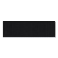 Apache Mills® Absorba Select Entry Mat, Rectangular, 36 x 120, Pepper Wiper Mats - Office Ready