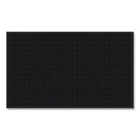 Apache Mills® Absorba Select Entry Mat, Rectangular, 48 x 72, Pepper Wiper Mats - Office Ready